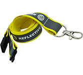 20mm Reflective Polyester Lanyards to draw attention to your logo