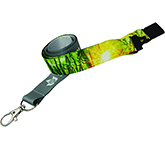 15mm Recycled RPET Dye Sublimation Lanyards branded with your design at GoPromotional