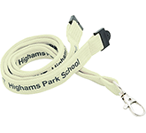 10mm Recycled RPET Tube Polyester Lanyards for sustainable brand promotions