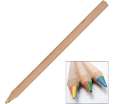 Promotional Quartet Multi-Colour Pencils with different colour lead