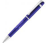 Baccus Metal Pens in a variety of colours custom printed with business logos at GoPromotional