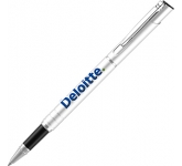 Custom branded Electra Metal Rollerball Pens for business events at GoPromotional