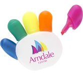 Hi-5 Highlighters personalised with your logo for office promotions