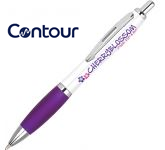 Offical Contour Extra Ballpens branded with your logo and details at GoPromotional
