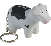 Custom print Daisy The Cow Keyring Stress Toys for farming promotions