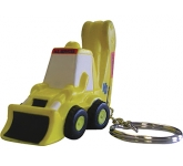 Digger Keyring Stress Toys printed with your logo for building related advertising
