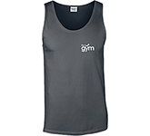 Low cost Gildan Softstyle Vests printed with your logo and message
