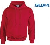 Personalised Gildan Heavy Blend Hooded Sweatshirts in a choice of colour options at GoPromotional