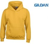 Promotional Gildan Kids Heavy Blend Hoodies in many colour options at GoPromotional