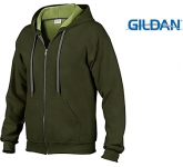 Gildan Heavy Blend Vintage Zipped Hoodie