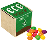 Branded Eco Kraft Cube - Skittles