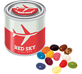 Company Branded Small Sweet Paint Tins - Gourmet Jelly Beans