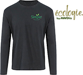 Eco-friendly custom branded AWDis Buxton Long Sleeved Organic T-Shirts at GoPromotional