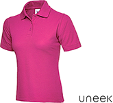 Embroidered Uneek Ladies Classic Polo Shirts