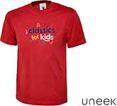 Uneek Active Childrens T-Shirts printed with your logo at GoPromotional