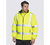 Printed or embroidered Portwest High Visibility Mesh Lined Fleece at GoPromotional