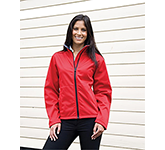 Result Core Womens Softshell Jackets custom printed or embroidered with your design
