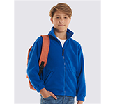 Uneek Childrens Full Zip Fleece Jackets perfect for school and outdoor promotions