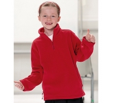 Jerzees Schoolgear Kids Quarter Zip Fleece Sweatshirt