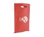 Slimline Non-Woven Carrier Bags - Red