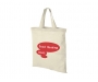 Carolina 5oz Short Handled Cotton Tote Bags - Natural