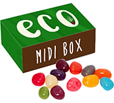 Eco Midi Sweet Box - Gourmet Jelly Beans