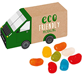 Eco Van Sweet Box - Jelly Beans - Custom Printed With Your Logo At GoPromotional