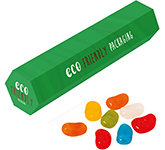 Personalised Eco Hex Sweet Tube - Jelly Beans