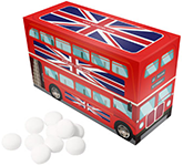 Eco London Bus Box - Mint Imperials Featuring Your Logo & Message