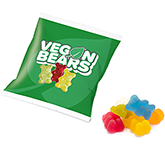 Custom Branded Sweet Treat Bags - Vegan Bears - 18g