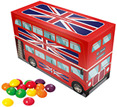 Custom Printed Eco London Bus Box - Skittles