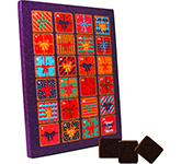 Maxi Advent Calendars - Vegan Dark Chocolate - Personalised with your design