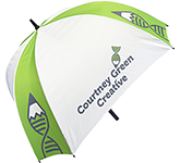 ProSport Deluxe Square Recycled Golf Umbrellas in a range of colour options