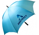 Custom printed ProSport Deluxe Golf Umbrellas at GoPromotional