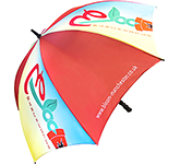 Promotional printed Spectrum Sport Vented Golf Umbrellas at GoPromotional