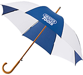 Corporate promotional Headingly Executive Automatic WoodCrook Umbrellas in many colours at GoPromotional