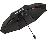 Executive FARE Colourline WaterSAVE Mini Automatic Pocket Umbrellas branded with company logos