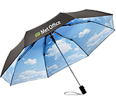 FARE Cloud Automatic Mini Umbrellas custom branded with your logo at GoPromotional