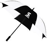 Promotional printed Impliva Scarsdale Value Automatic Golf Umbrellas for events and outdoor marketing