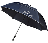 Branded Impliva Clinton Executive XXL Golf Umbrellas in a choice of colours at GoPromotional