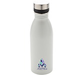 Metro 500ml Stainless Steel Water Bottles personalsed with corporate logos