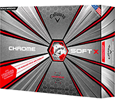 Callaway Chrome Soft X Truvis Golf Balls Branded With Your Logo