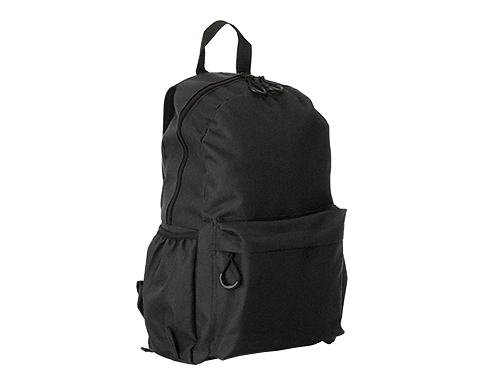 Columbus RPET Backpacks - Black