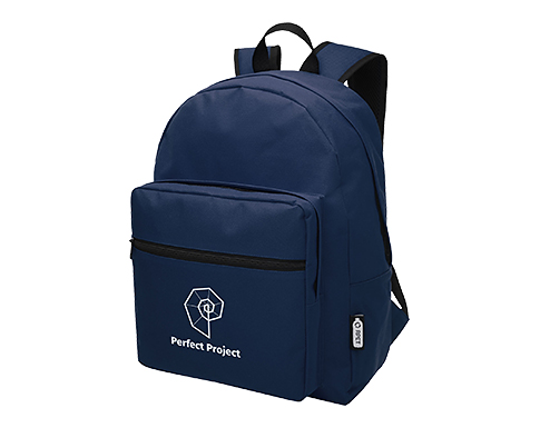 Retrend GRS RPET Backpacks - Navy Blue