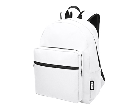Retrend GRS RPET Backpacks - White