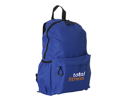 Burbank Recycled Backpacks - Royal Blue
