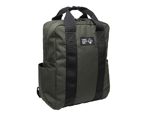 Three Peaks Kaito RPET Laptop Backpacks - Green