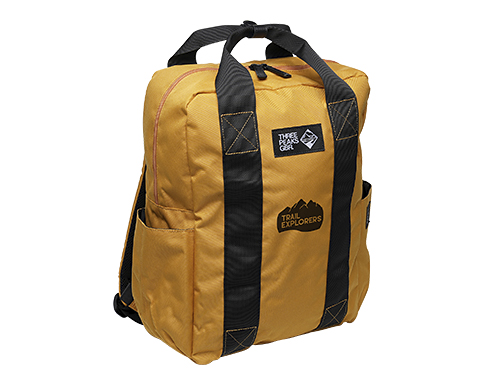 Three Peaks Kaito RPET Laptop Backpacks - Yellow