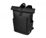Expedition GRS RPET Roll Top Backpacks - Black