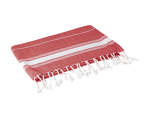 Tropical Beach Towels - Red